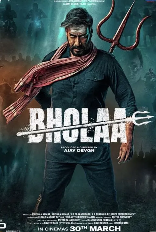 BHOLAA movie poster on bexytv VOD catalog